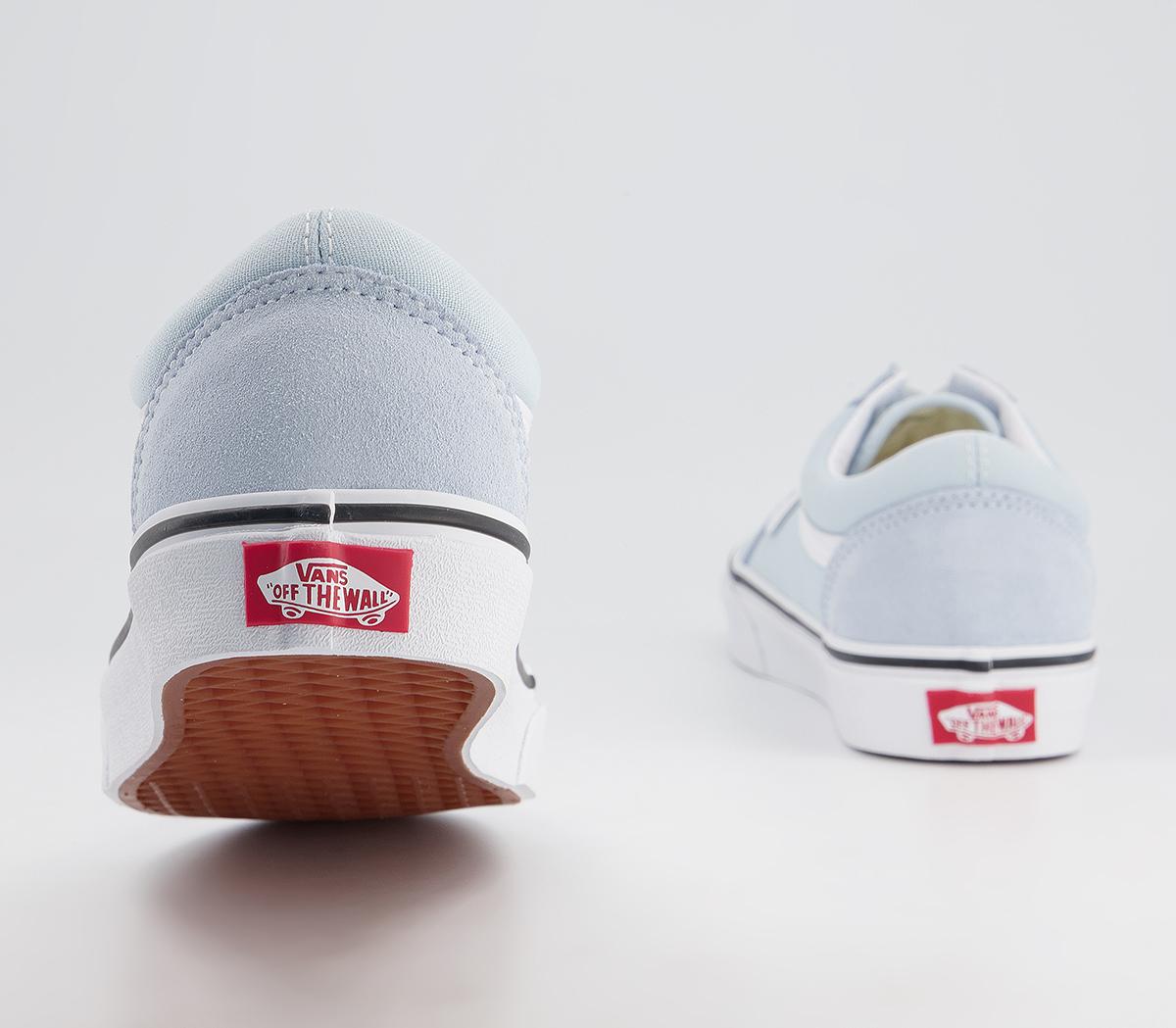 Vans Old Skool Trainers Vans Old Skool Trainers Baby Blue True White