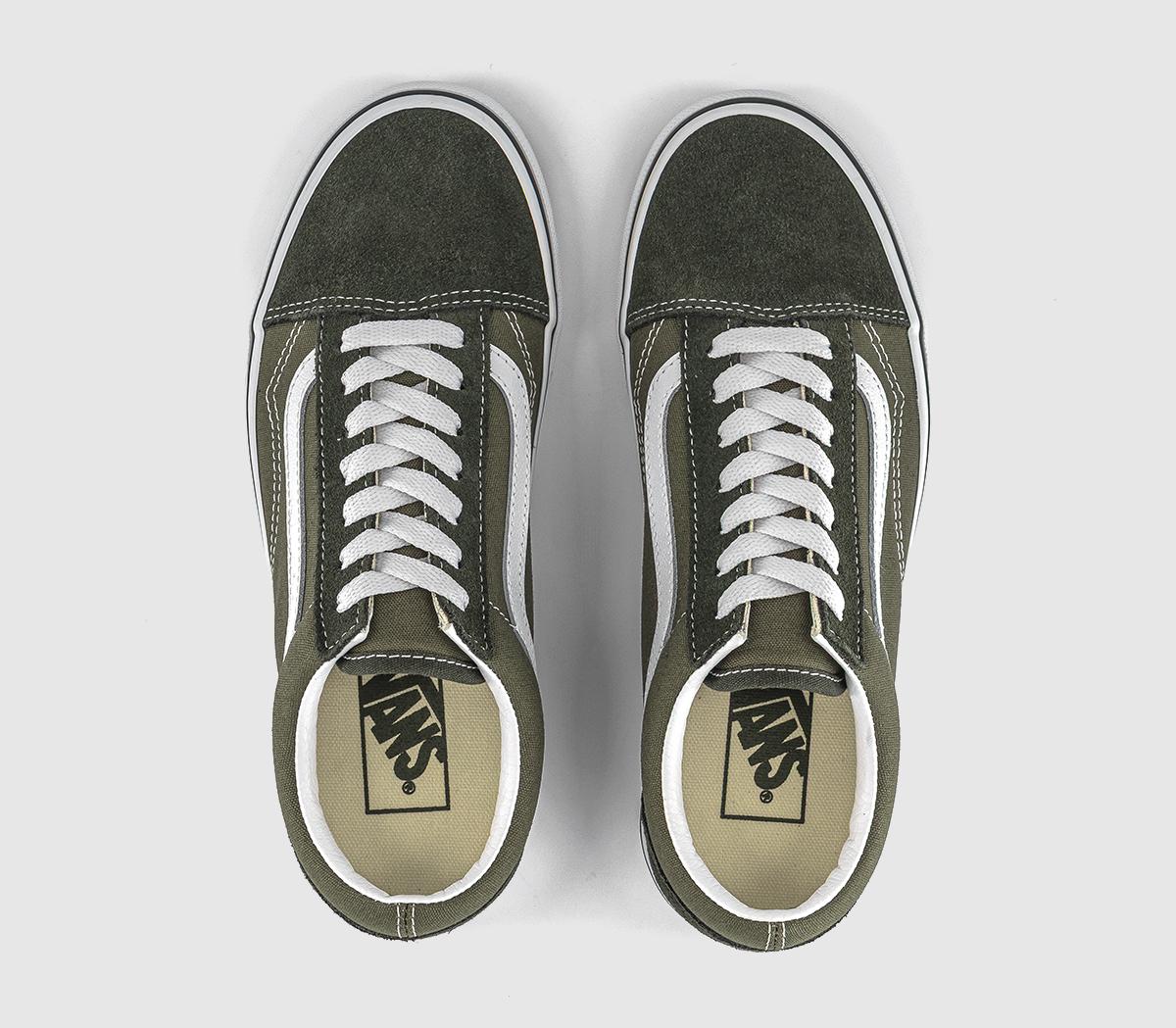 VansOld Skool TrainersTwo Tone Obsidian Fern