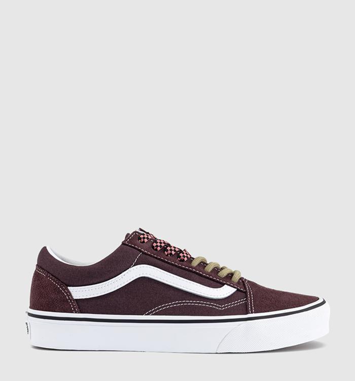 Vans Old Skool Trainers Brown Sunset Blush