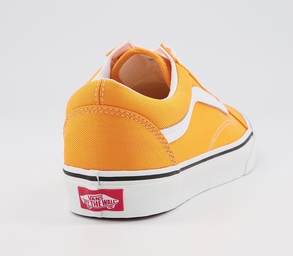 VansOld Skool TrainersNeon Orange True White