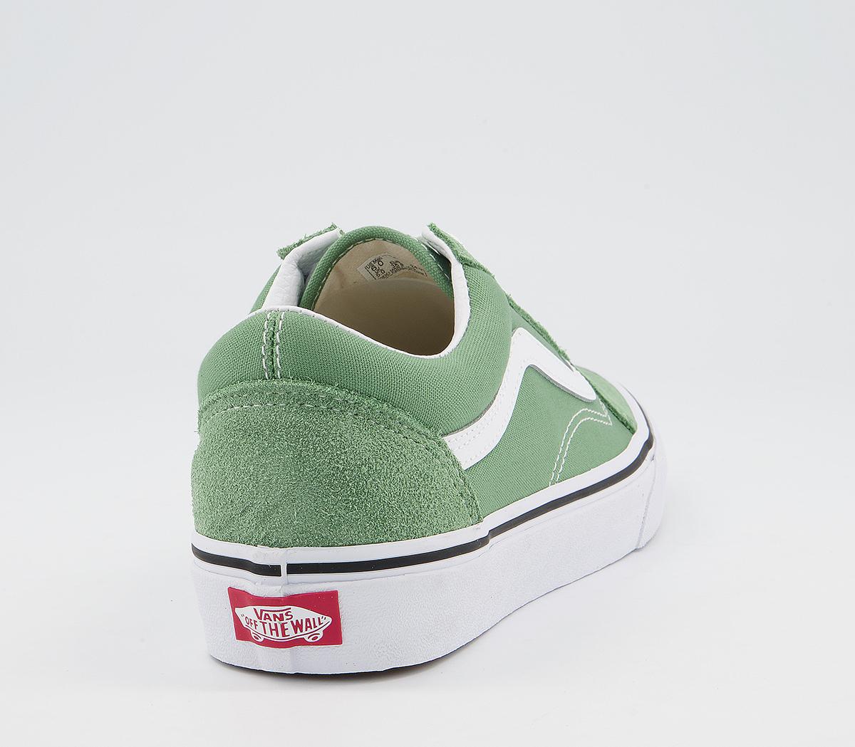 VansOld Skool TrainersShale Green True White