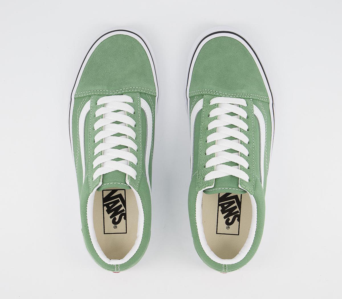 VansOld Skool TrainersShale Green True White