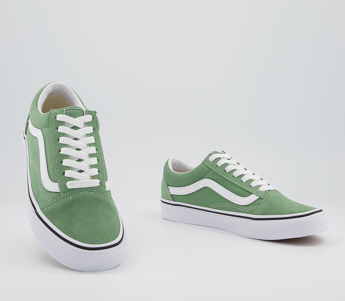 VansOld Skool TrainersShale Green True White