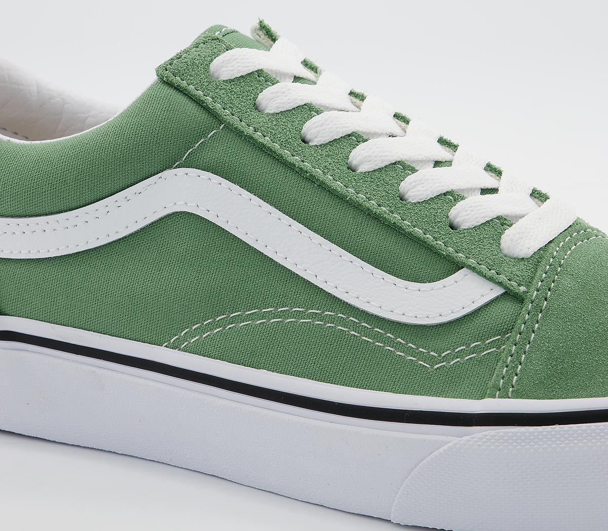 VansOld Skool TrainersShale Green True White