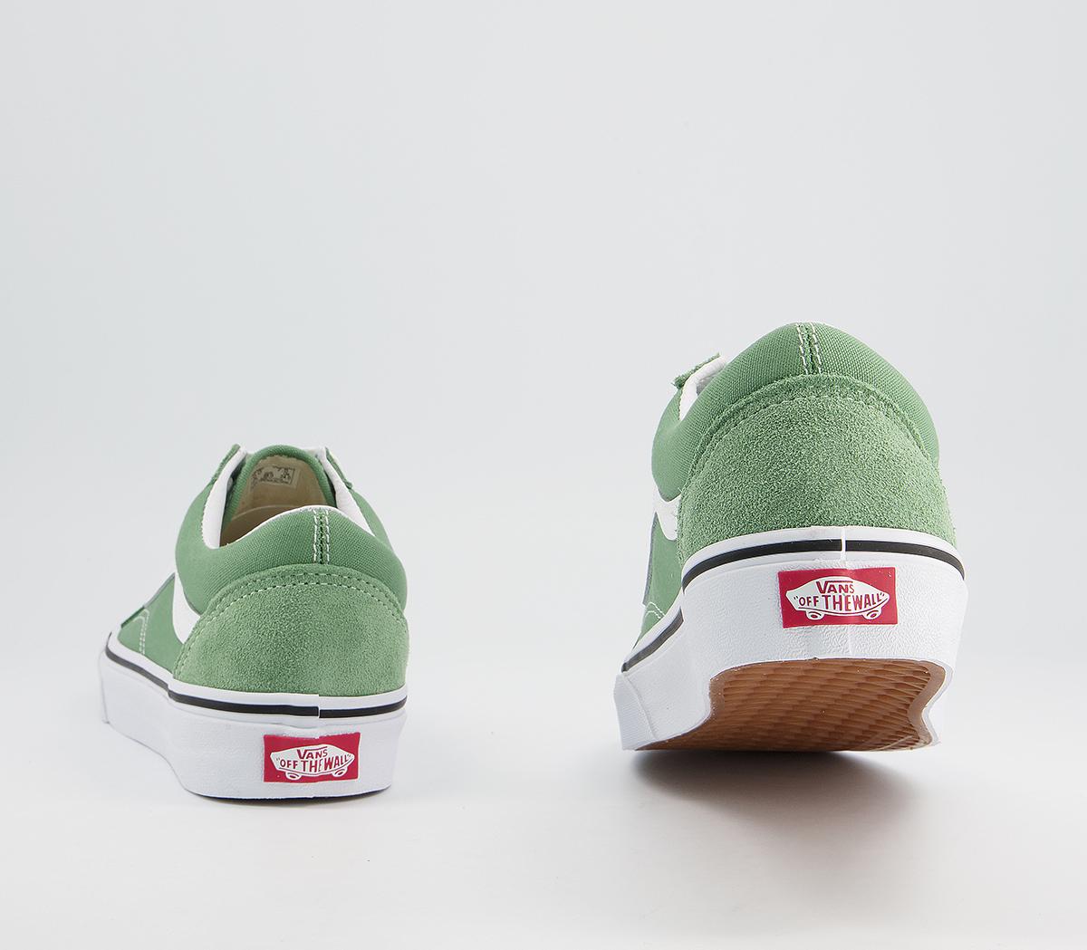 VansOld Skool TrainersShale Green True White