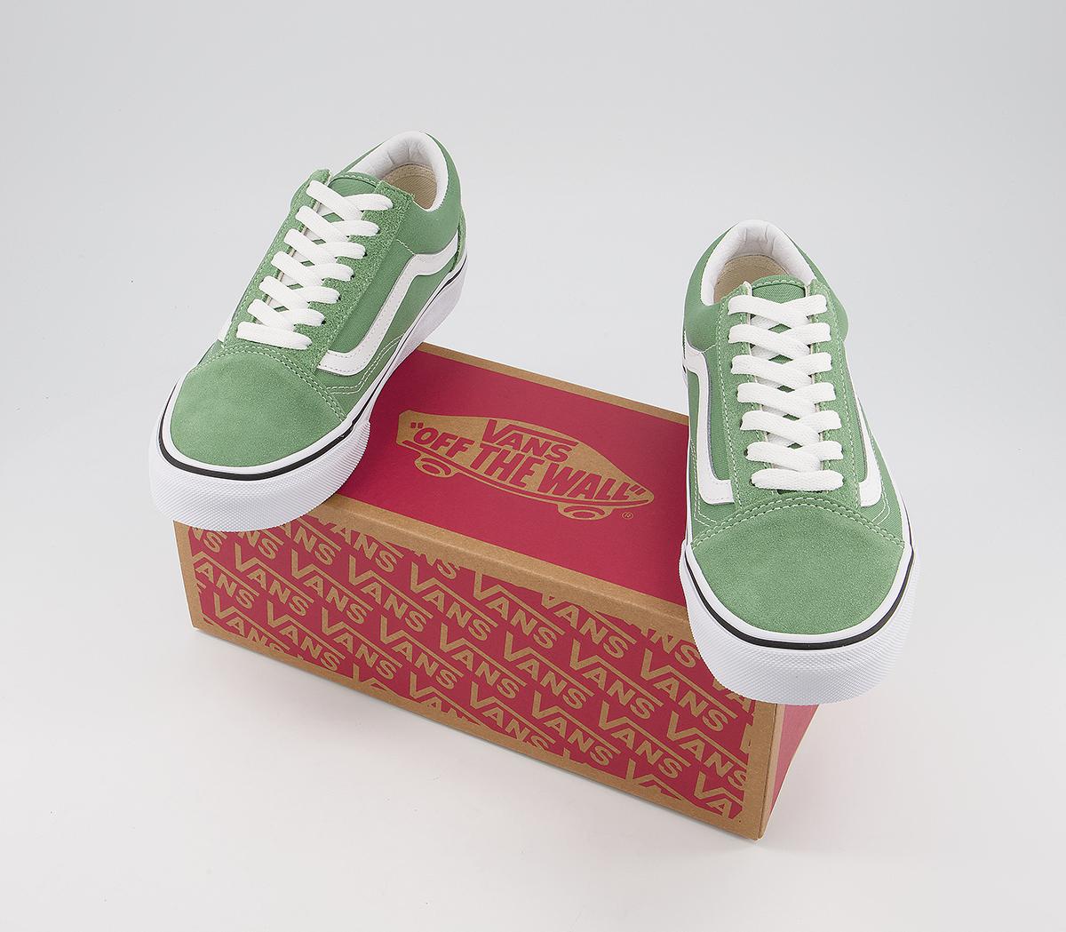 VansOld Skool TrainersShale Green True White