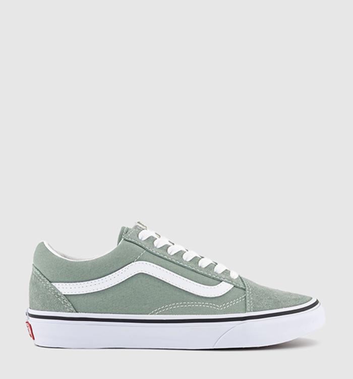 Vans Old Skool Trainers Colour Theory Iceberg Green