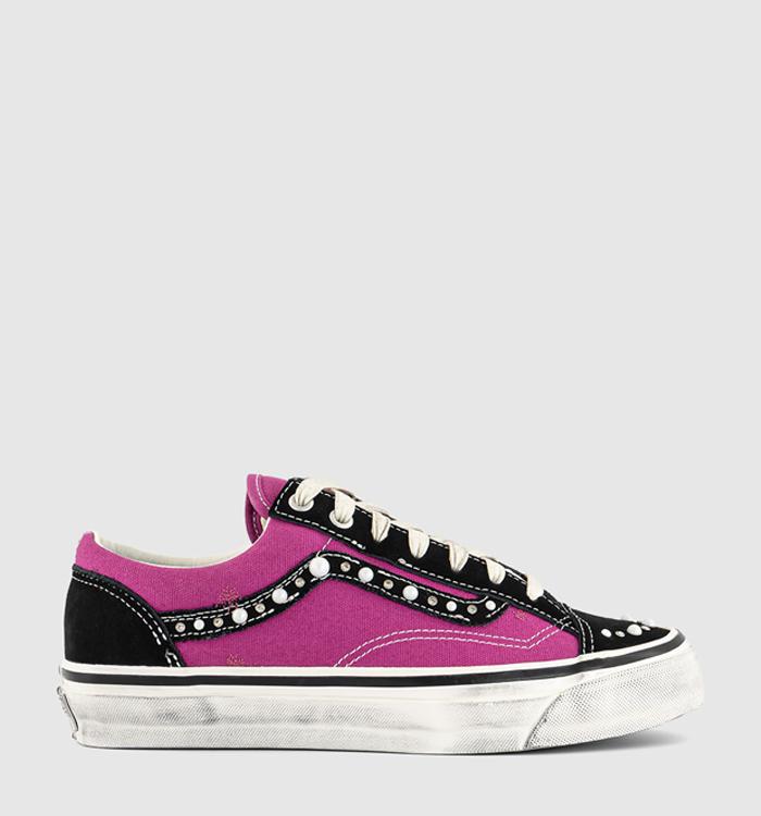 Vans Old Skool Trainers Pearlized Fuchsia Red