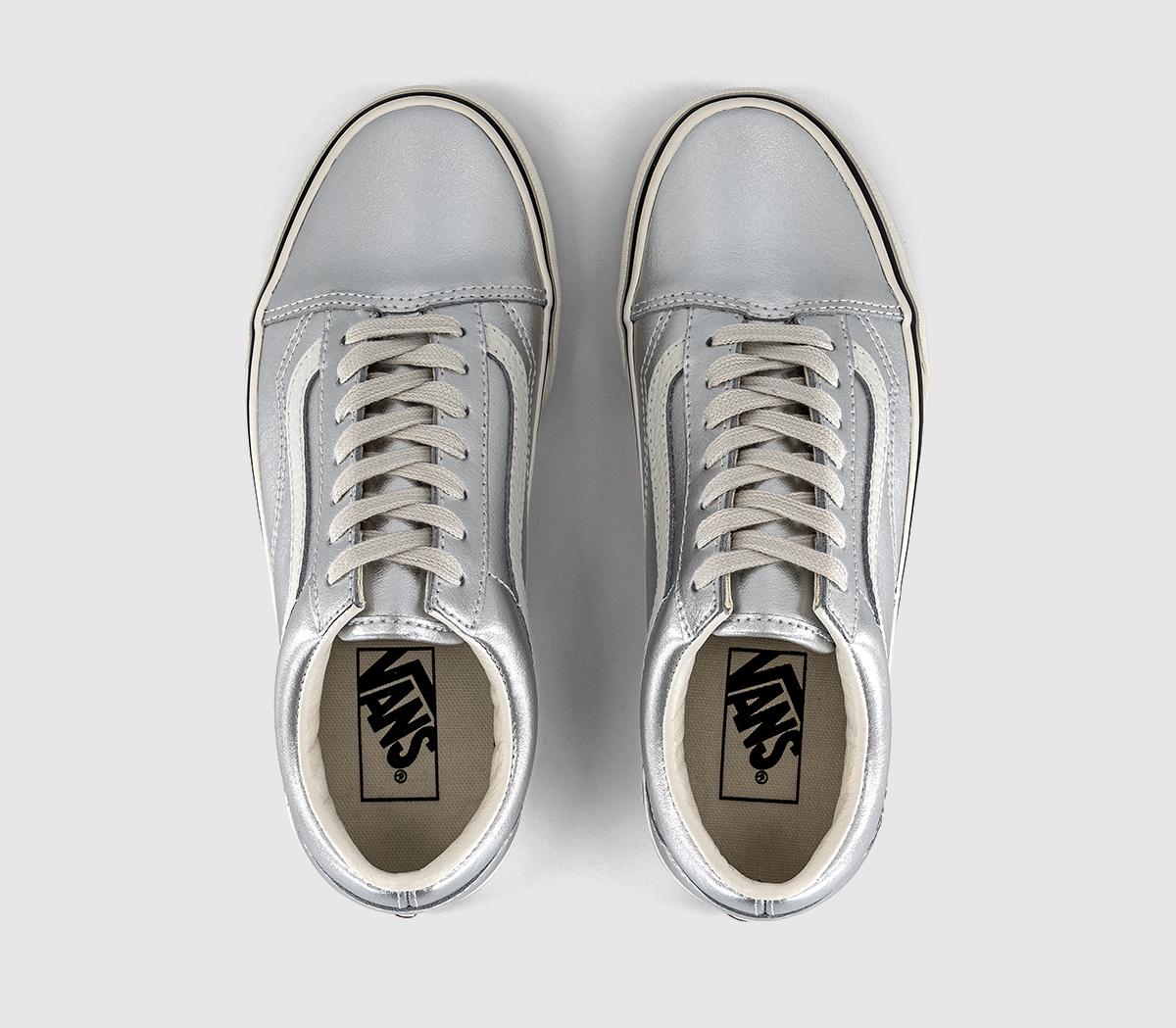 VansOld Skool TrainersMetallic Silver