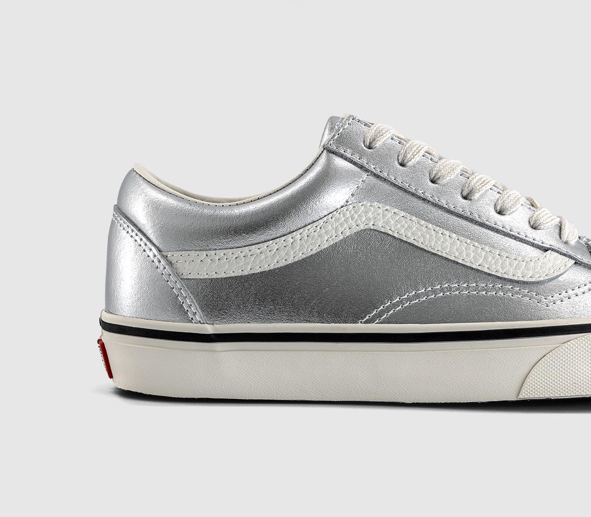 VansOld Skool TrainersMetallic Silver