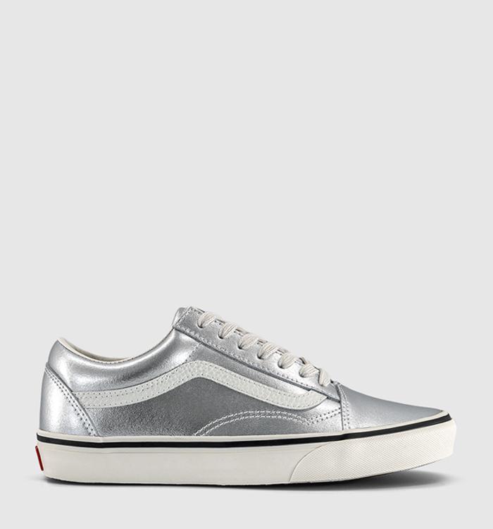 Vans Old Skool Trainers Metallic Silver
