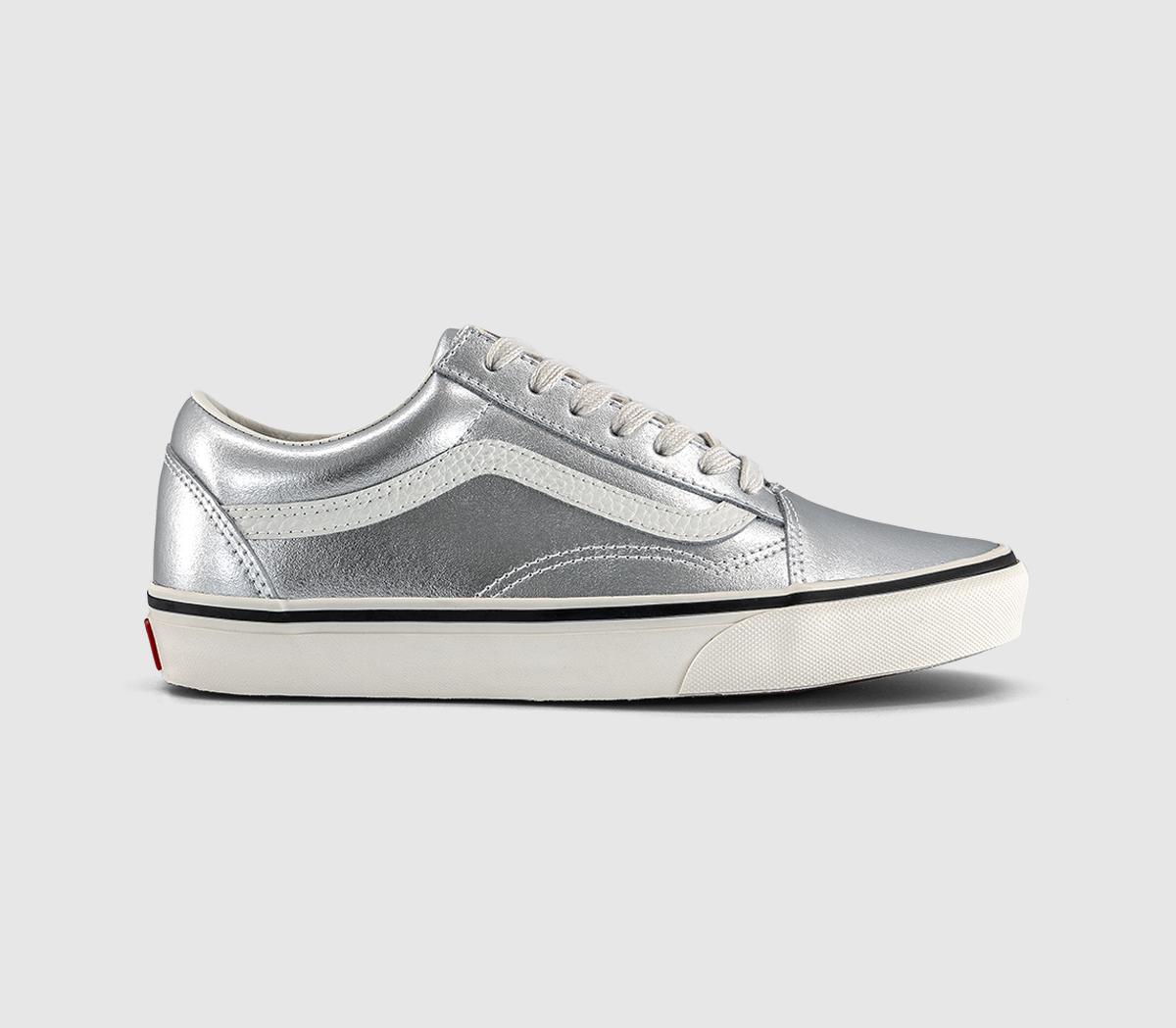 VansOld Skool TrainersMetallic Silver