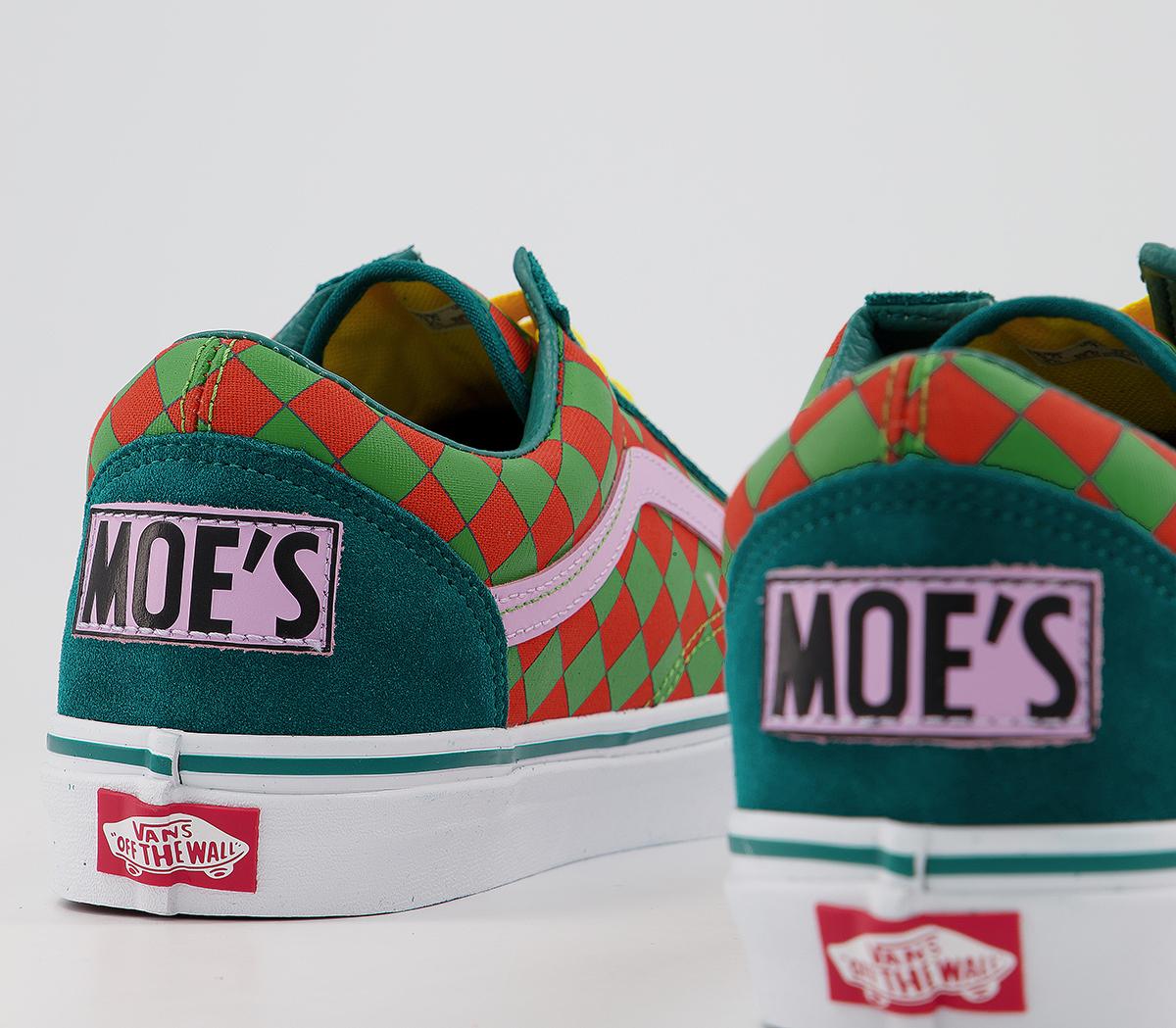 The Simpsons Shoes Vans Simpsons Moe NWT VANS Old Skool The