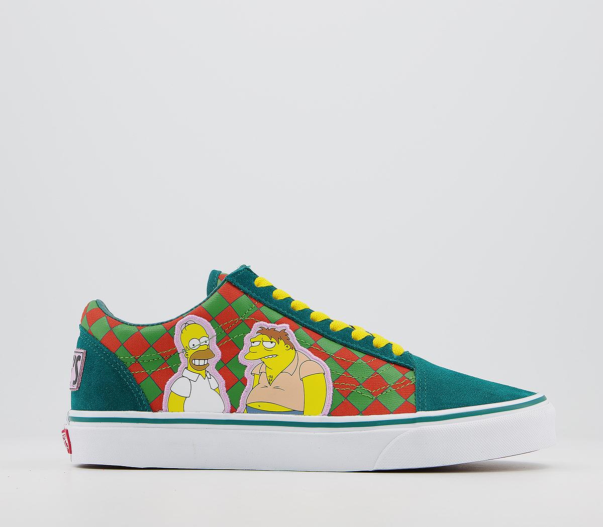 Simpsons vans online slippers