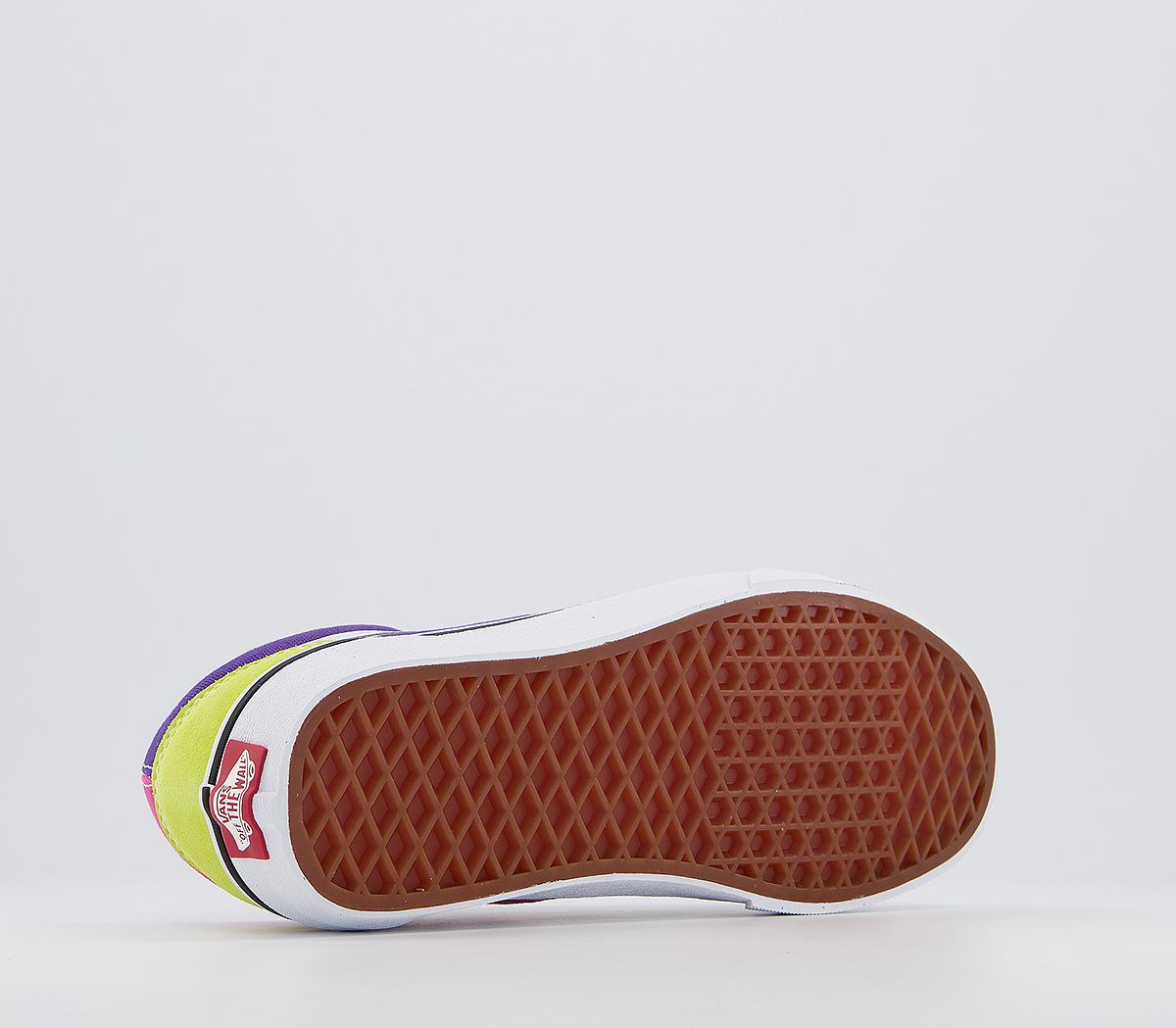 VansOld Skool TrainersTurq Pink Multi