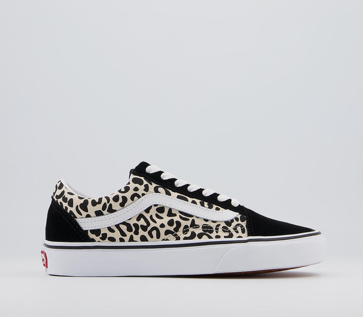 Vans Old Skool Trainers Safari Mix True White Women s Trainers