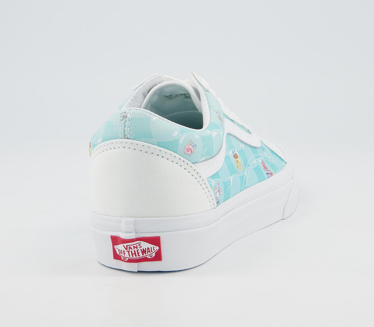 Vans Old Skool Trainers Vans Old Skool Trainers Spongebob Bikini Bubble