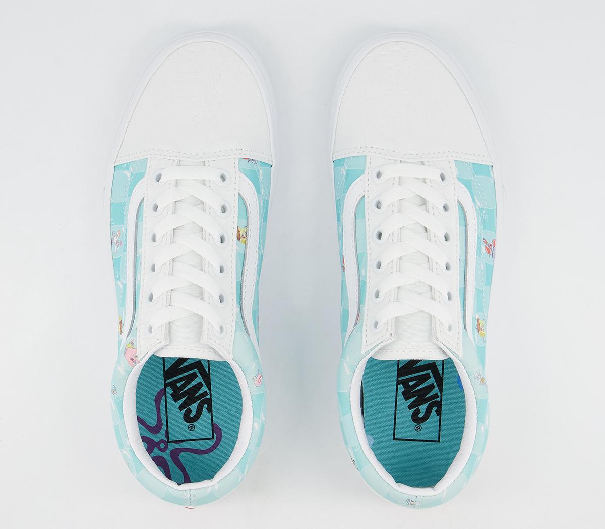 Vans Old Skool Trainers Vans Old Skool Trainers Spongebob Bikini Bubble