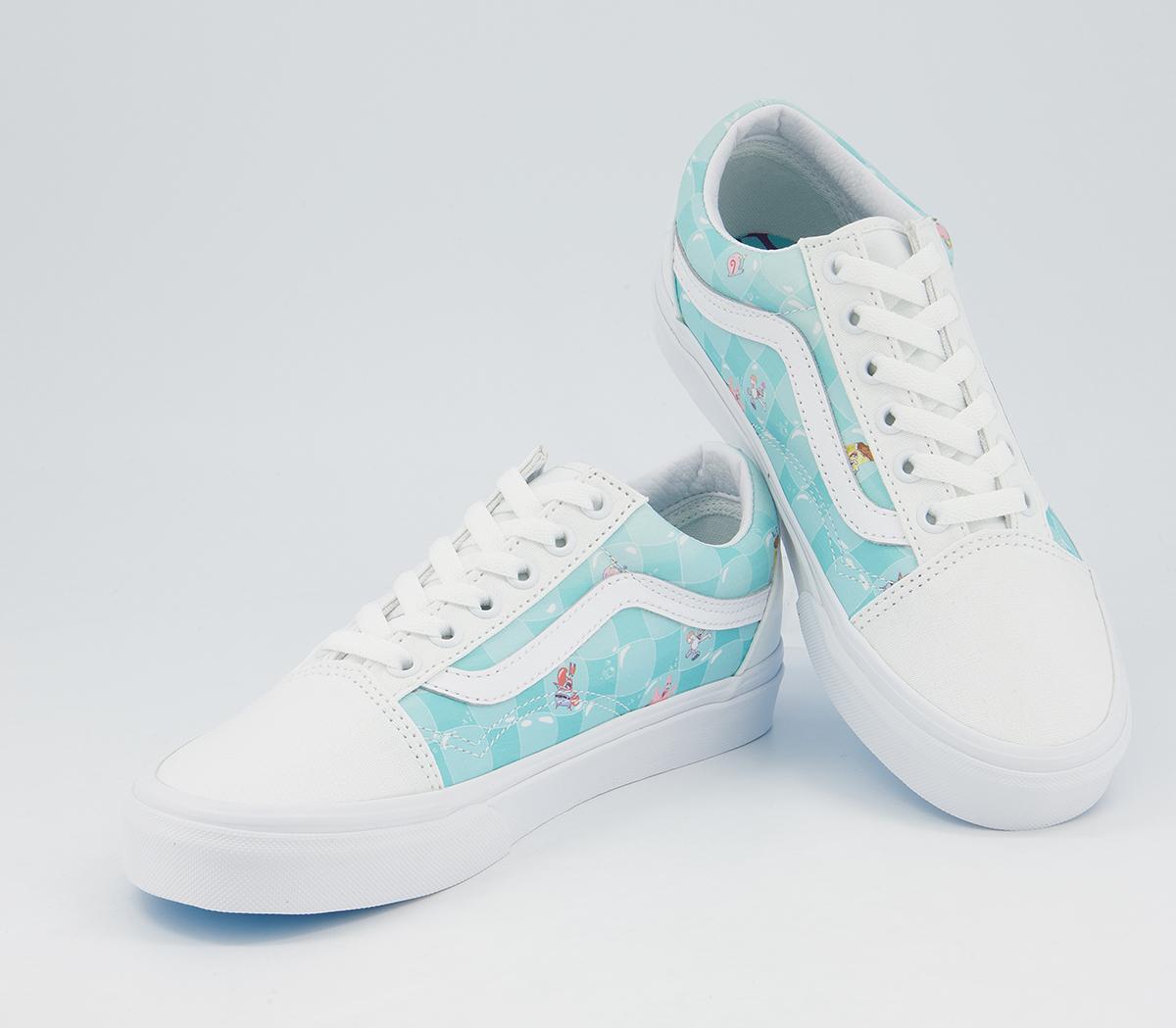 Vans Old Skool Trainers Vans Old Skool Trainers Spongebob Bikini Bubble