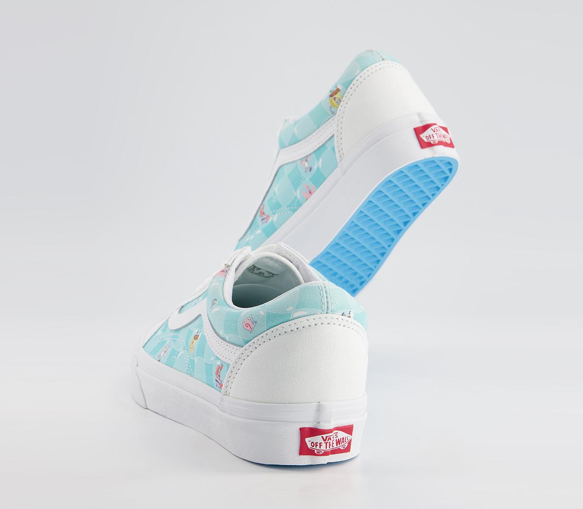 Vans Old Skool Trainers Vans Old Skool Trainers Spongebob Bikini Bubble