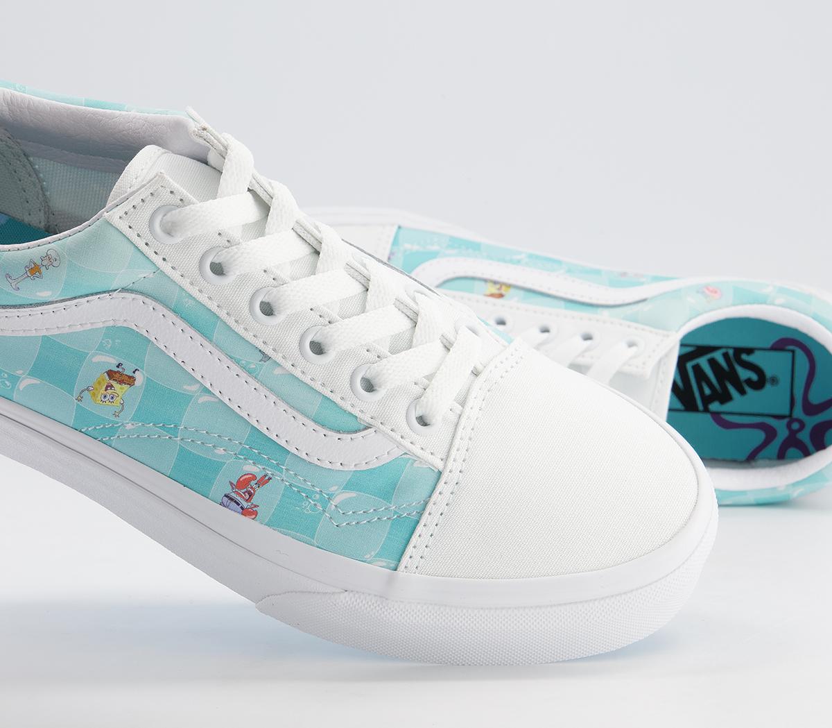 Vans Old Skool Trainers Vans Old Skool Trainers Spongebob Bikini Bubble