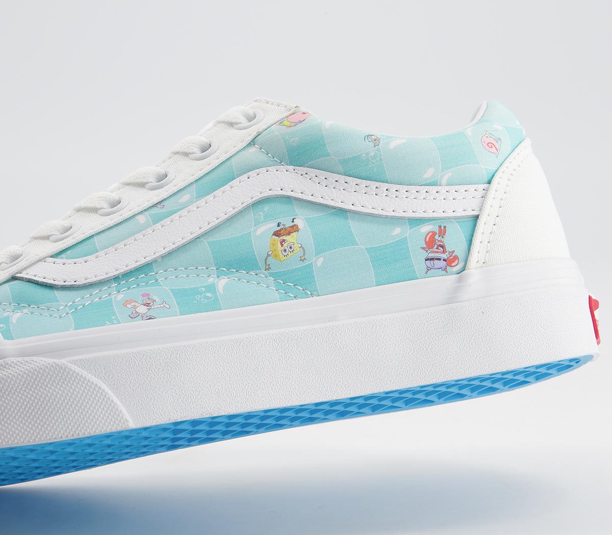 Vans Old Skool Trainers Vans Old Skool Trainers Spongebob Bikini Bubble