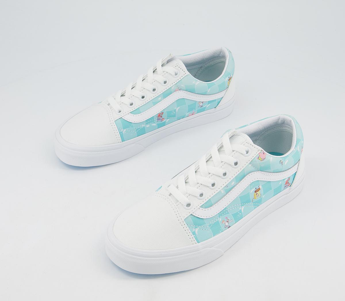 Vans Old Skool Trainers Vans Old Skool Trainers Spongebob Bikini Bubble