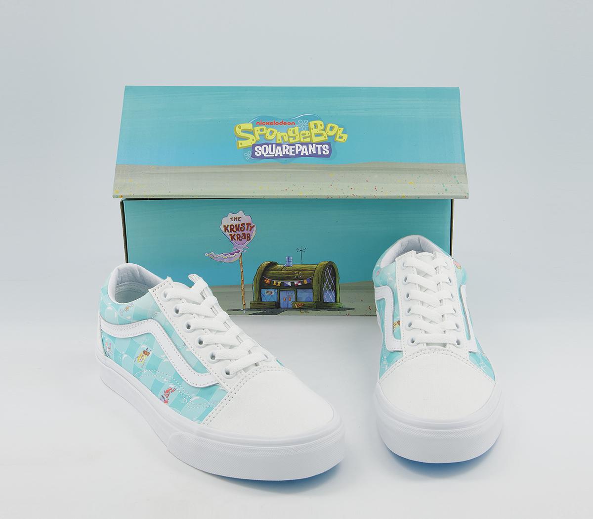 Vans Old Skool Trainers Vans Old Skool Trainers Spongebob Bikini Bubble