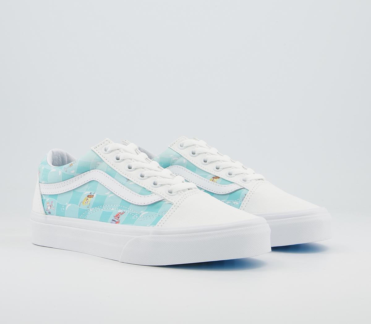Vans Old Skool Trainers Vans Old Skool Trainers Spongebob Bikini Bubble