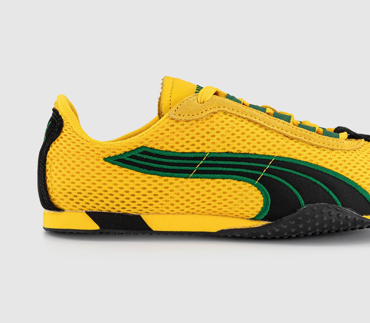 PUMAH-Street TrainersJamaica Yellow Sizzle Archive Green