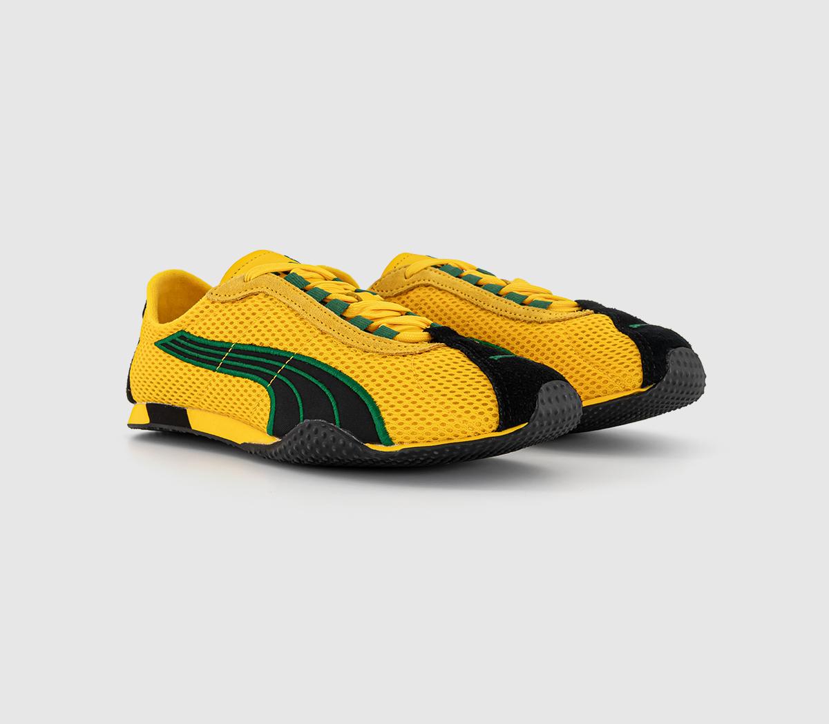 PUMAH-Street TrainersJamaica Yellow Sizzle Archive Green