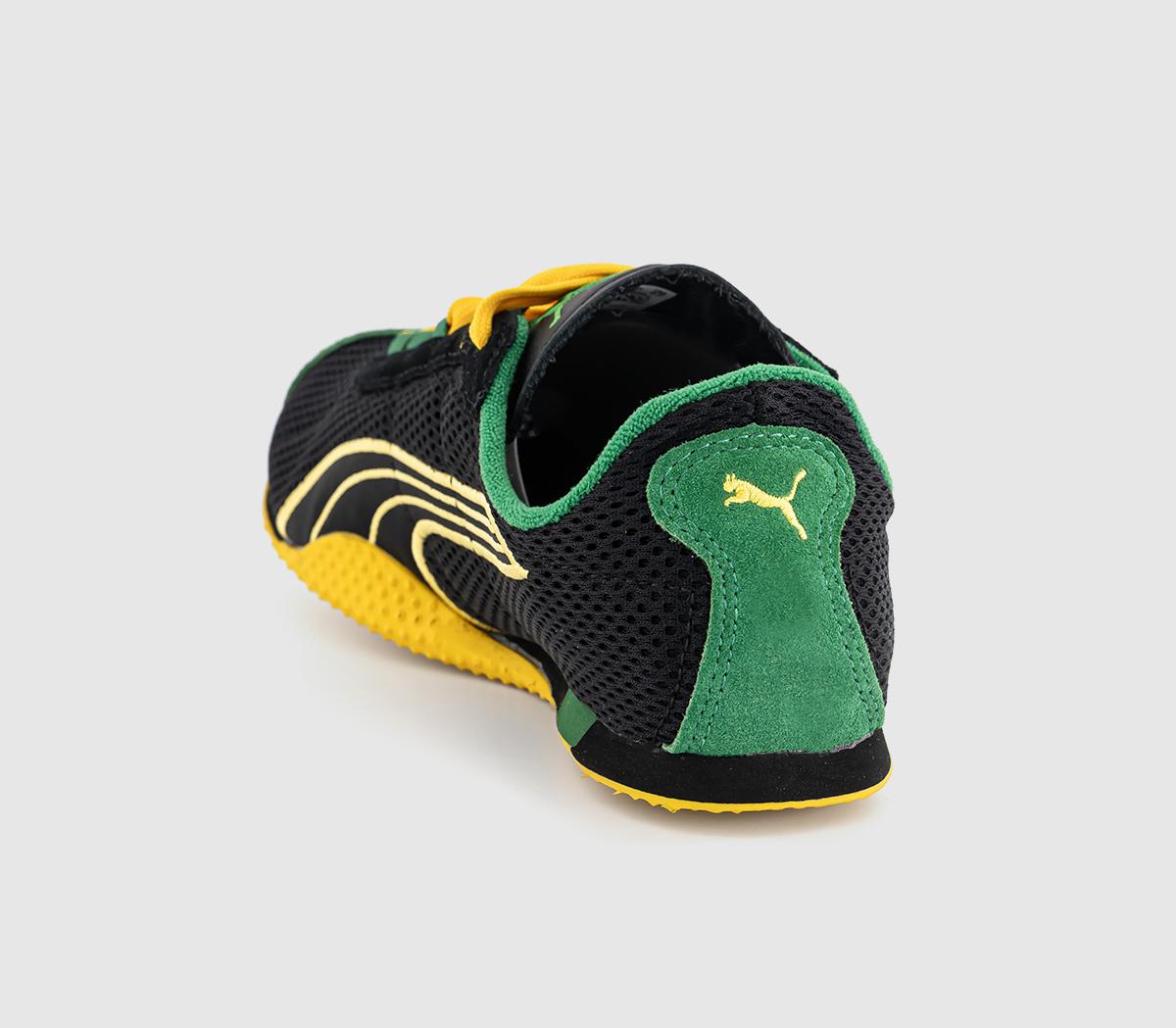 PUMAH-Street TrainersJamaica Puma Black Yellow Sizzle
