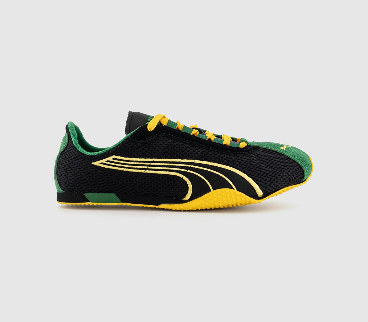 PUMAH-Street TrainersJamaica Puma Black Yellow Sizzle