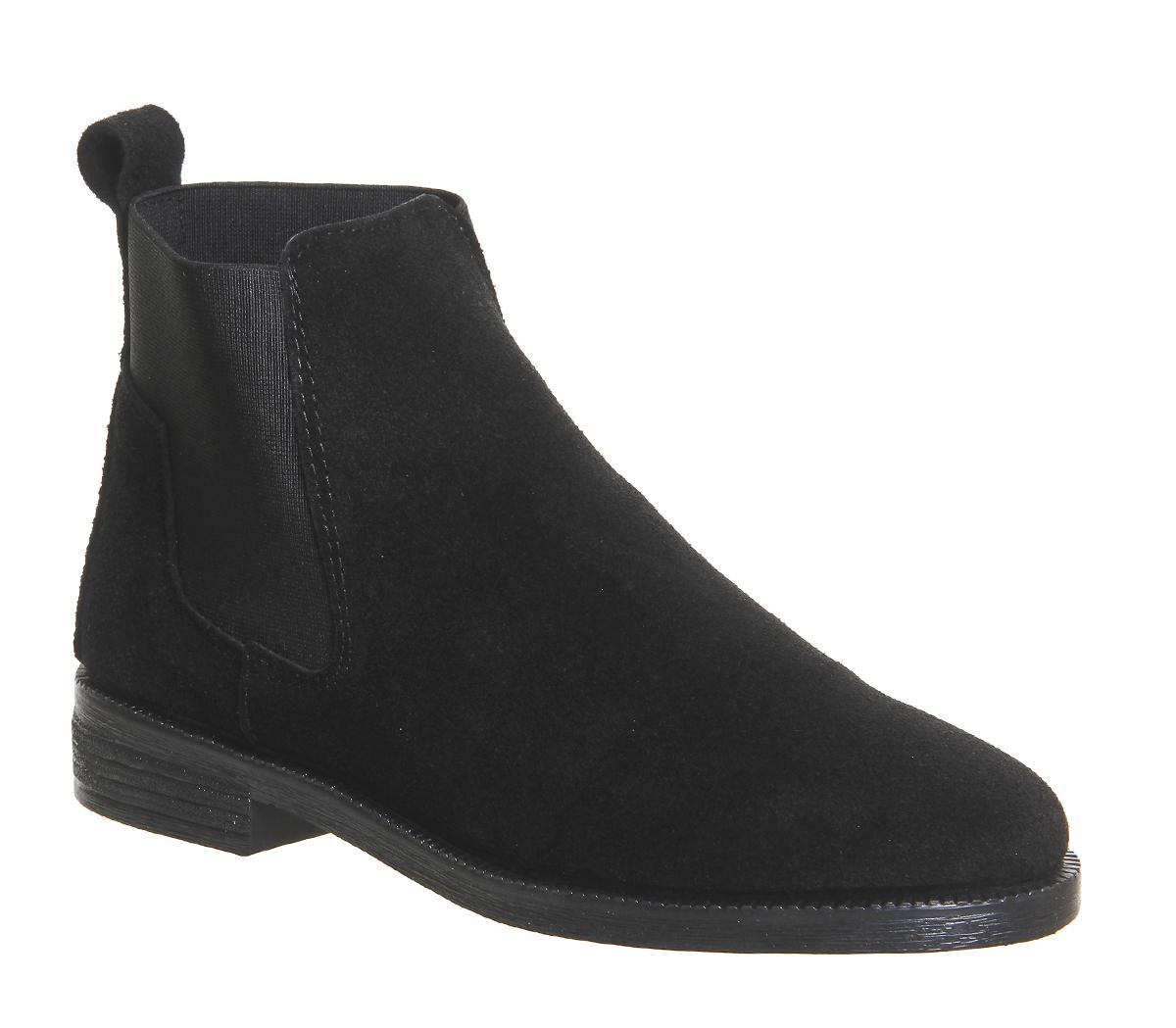 OFFICEJamie Chelsea BootsBlack Suede