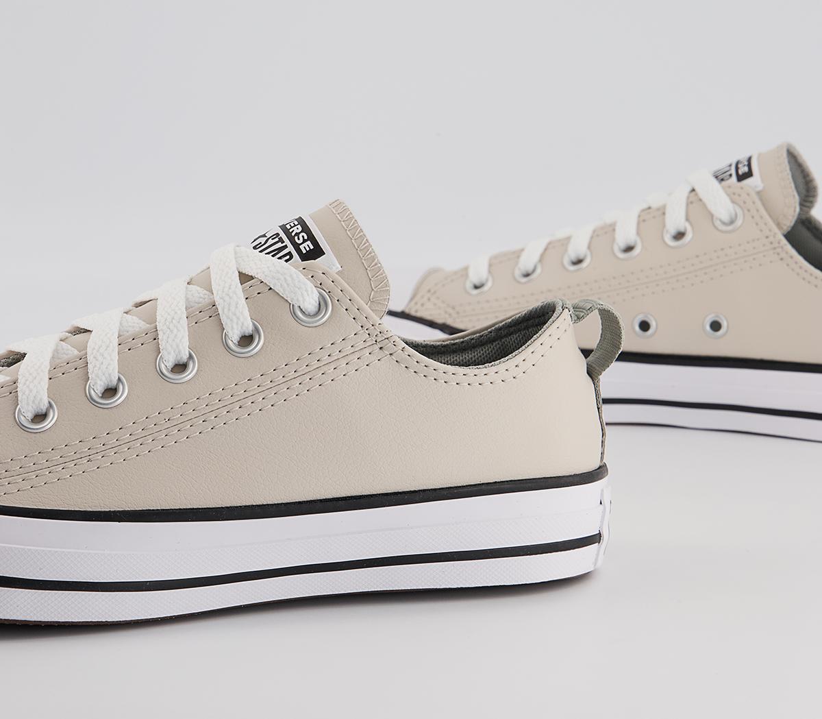 Converse All Star Low Trainers Converse All Star Low Trainers Desert Sand Black White
