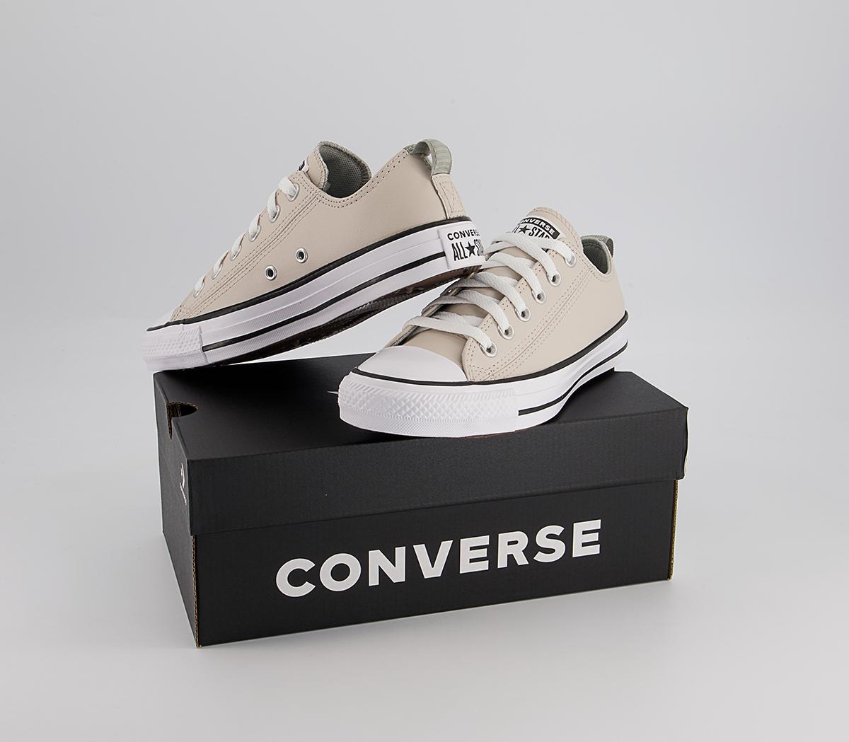 Converse All Star Low Trainers Converse All Star Low Trainers Desert Sand Black White