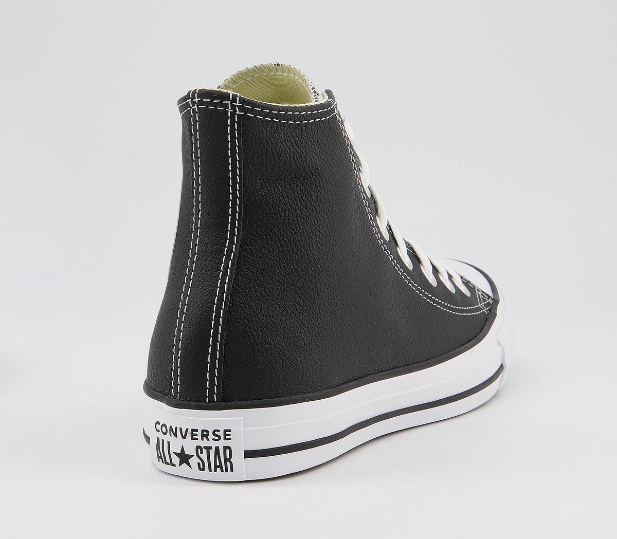 ConverseAll Star Hi LthrBlack White