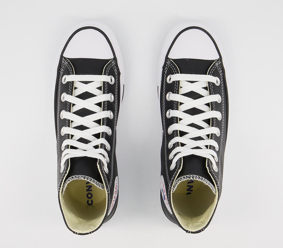 ConverseAll Star Hi LthrBlack White