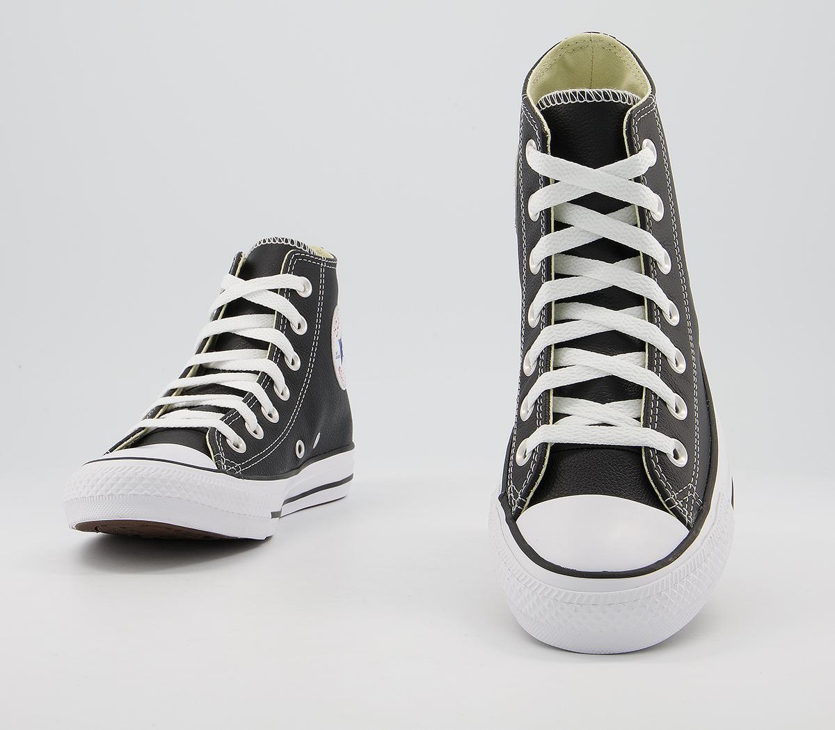 ConverseAll Star Hi LthrBlack White