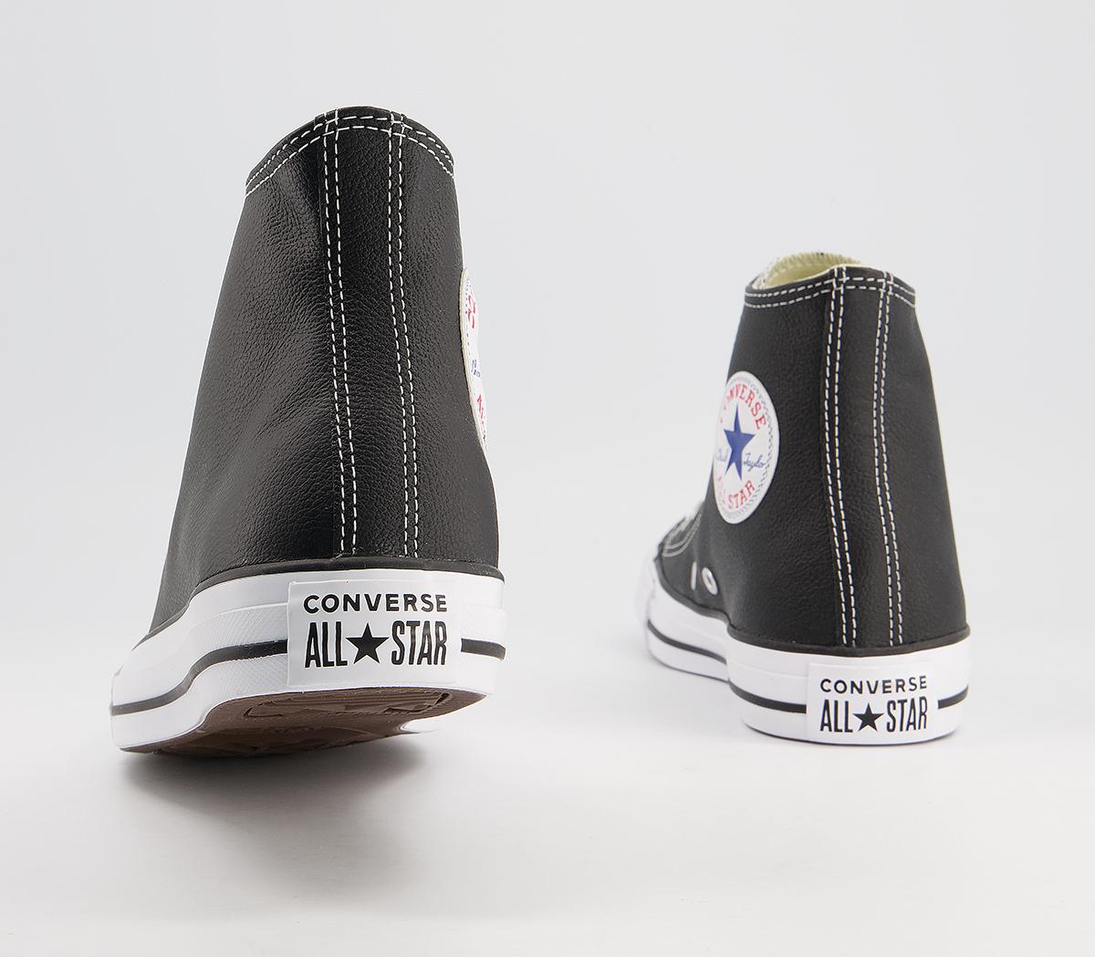 ConverseAll Star Hi LthrBlack White