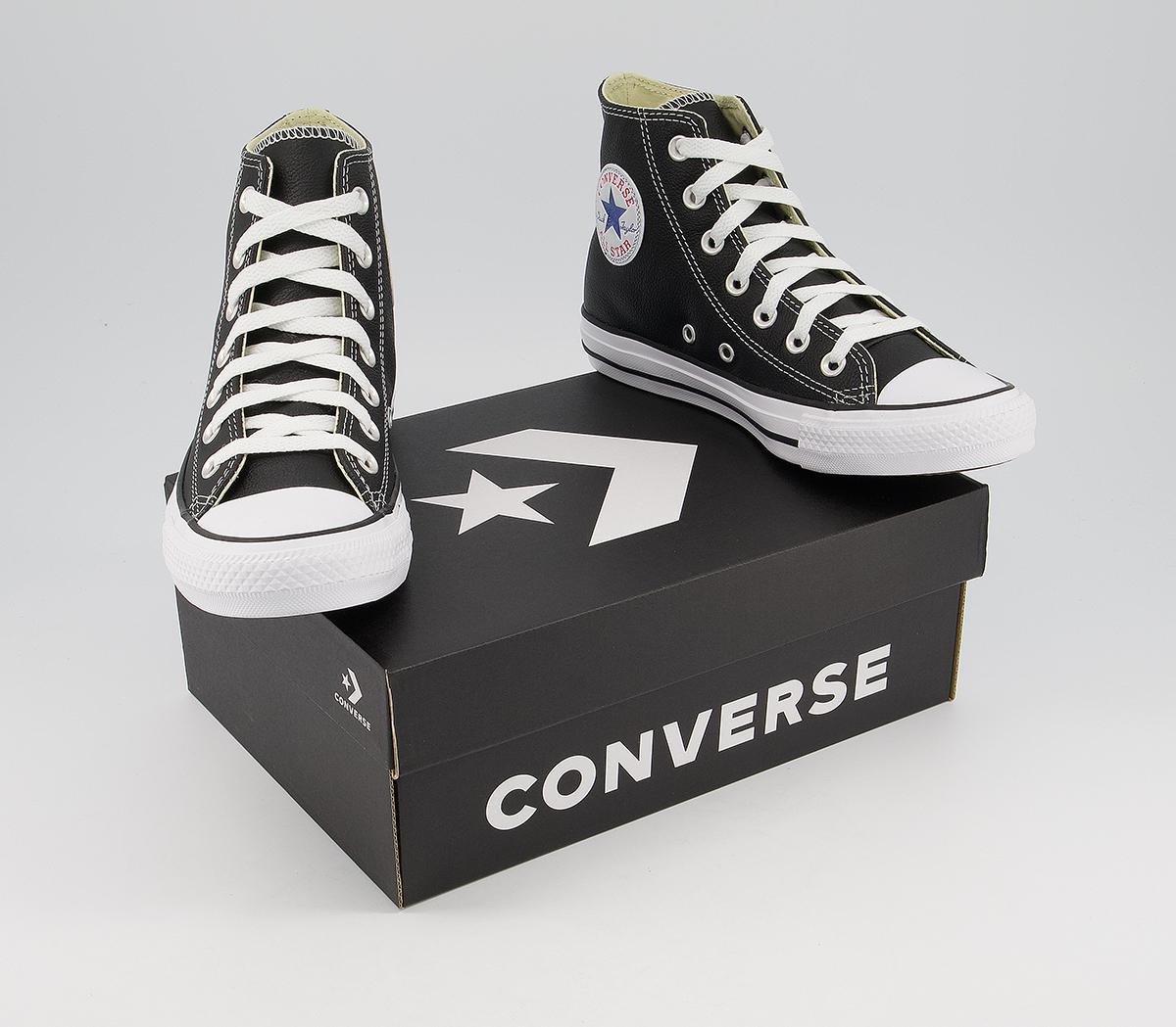 ConverseAll Star Hi LthrBlack White