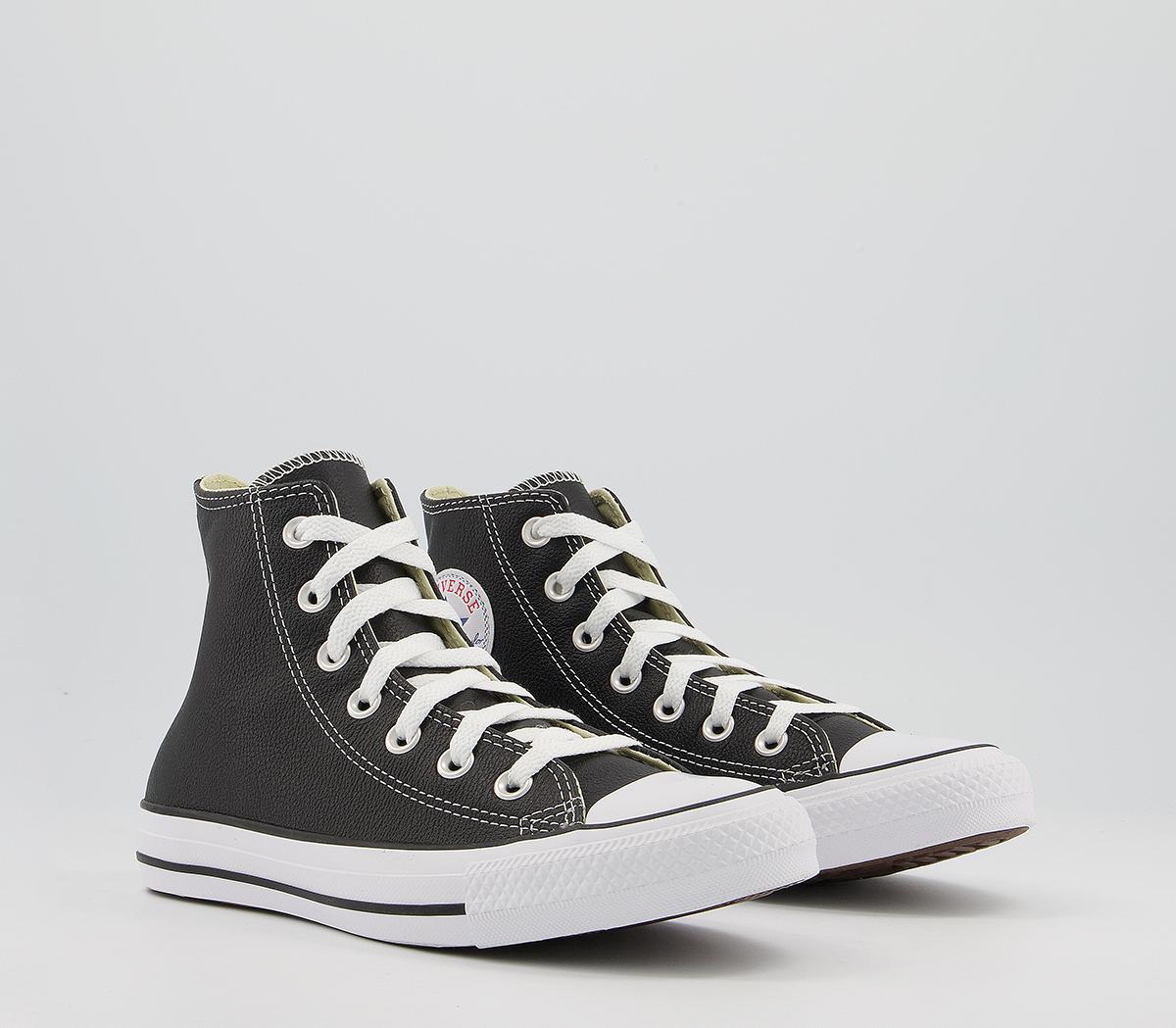 ConverseAll Star Hi LthrBlack White