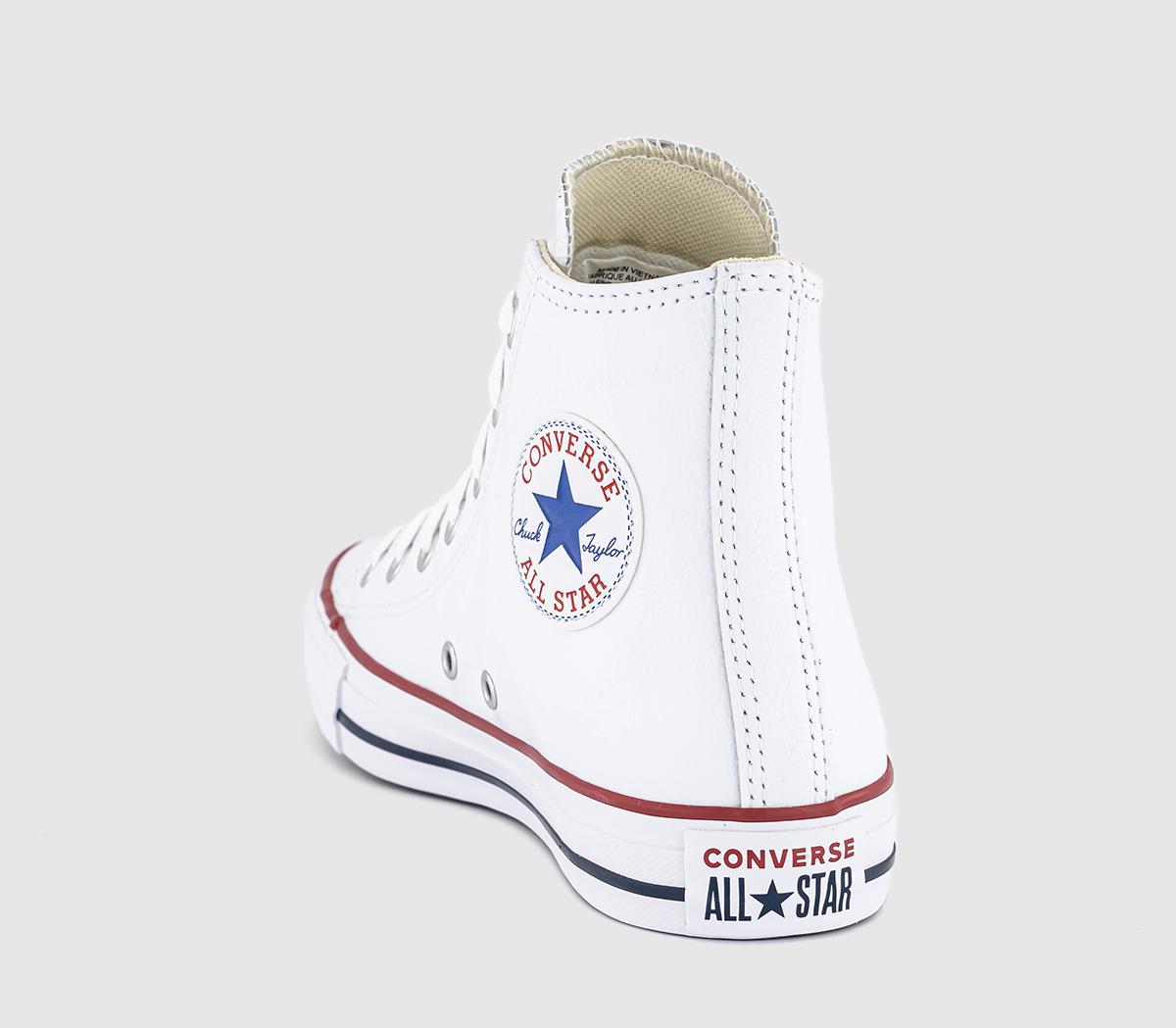 ConverseAll Star Hi LthrOptical White 