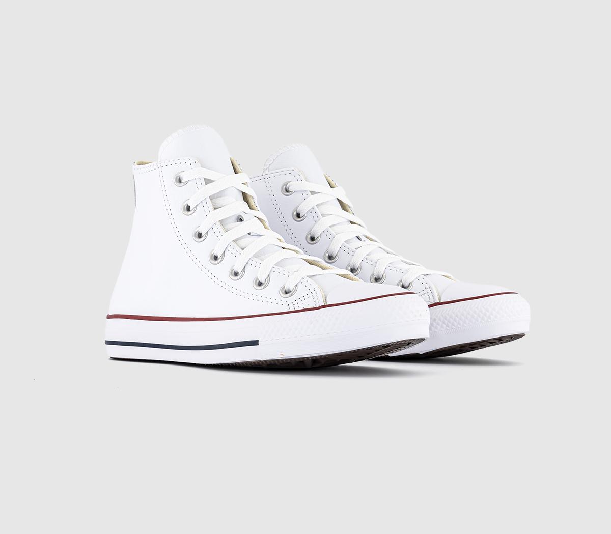 ConverseAll Star Hi LthrOptical White 