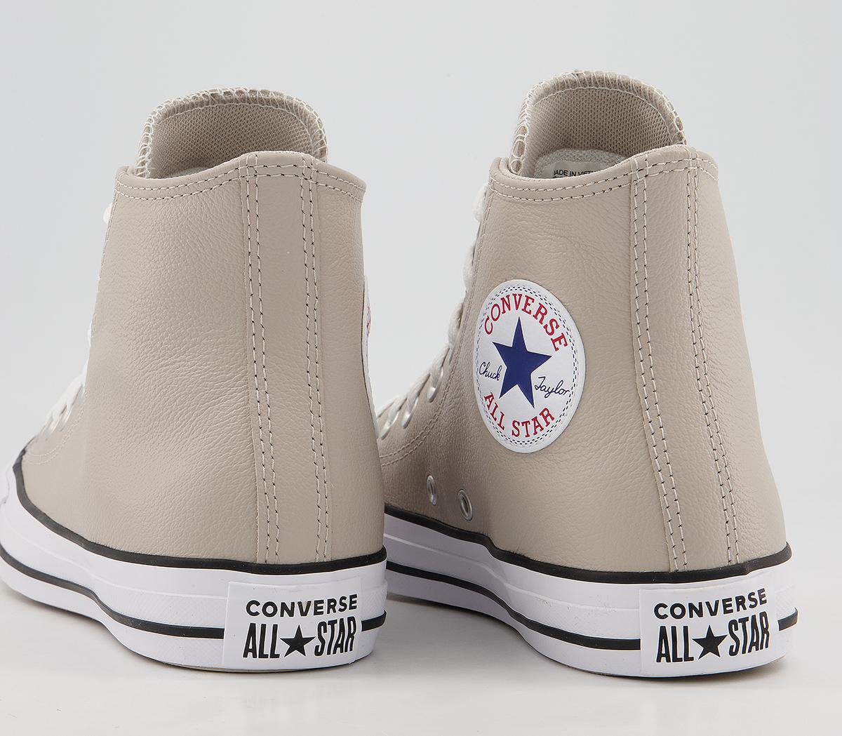 Converse All Star Hi Leather Trainers String - Women's Trainers
