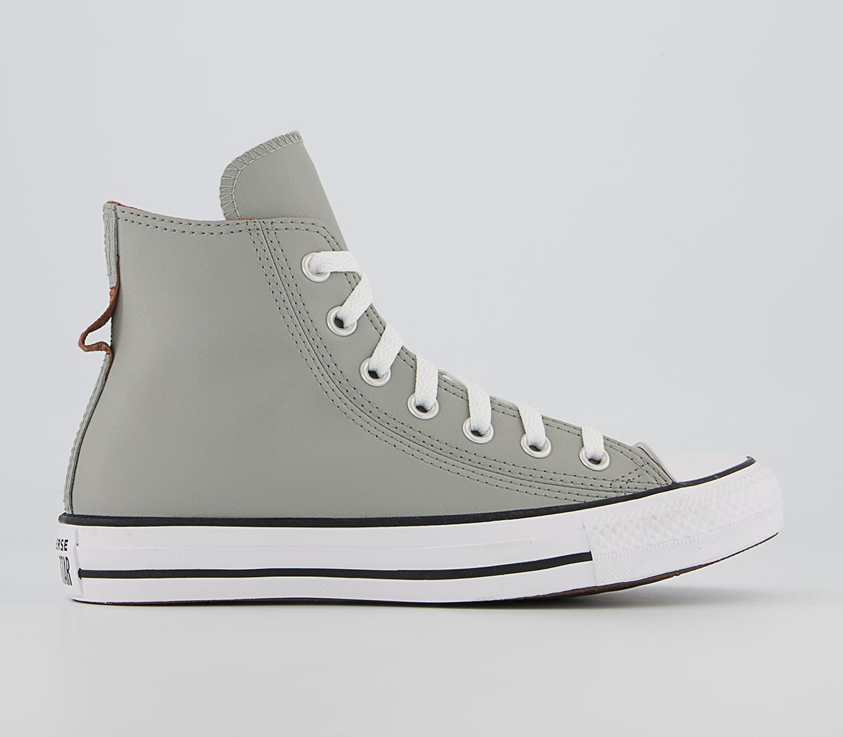 Converse All Star Hi Trainers Slate Sage Mineral Clay - Women's Trainers