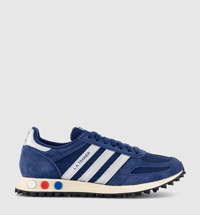 adidas LA Trainers OG Dark Blue Silver Metallic Off White