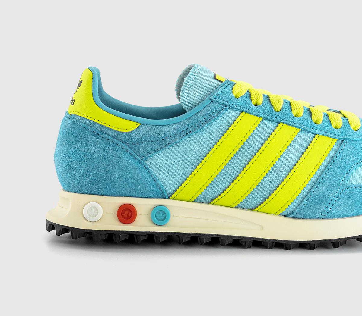 adidasLA Trainers OGPreloved Blue Semi Solar Yellow Icey Blue