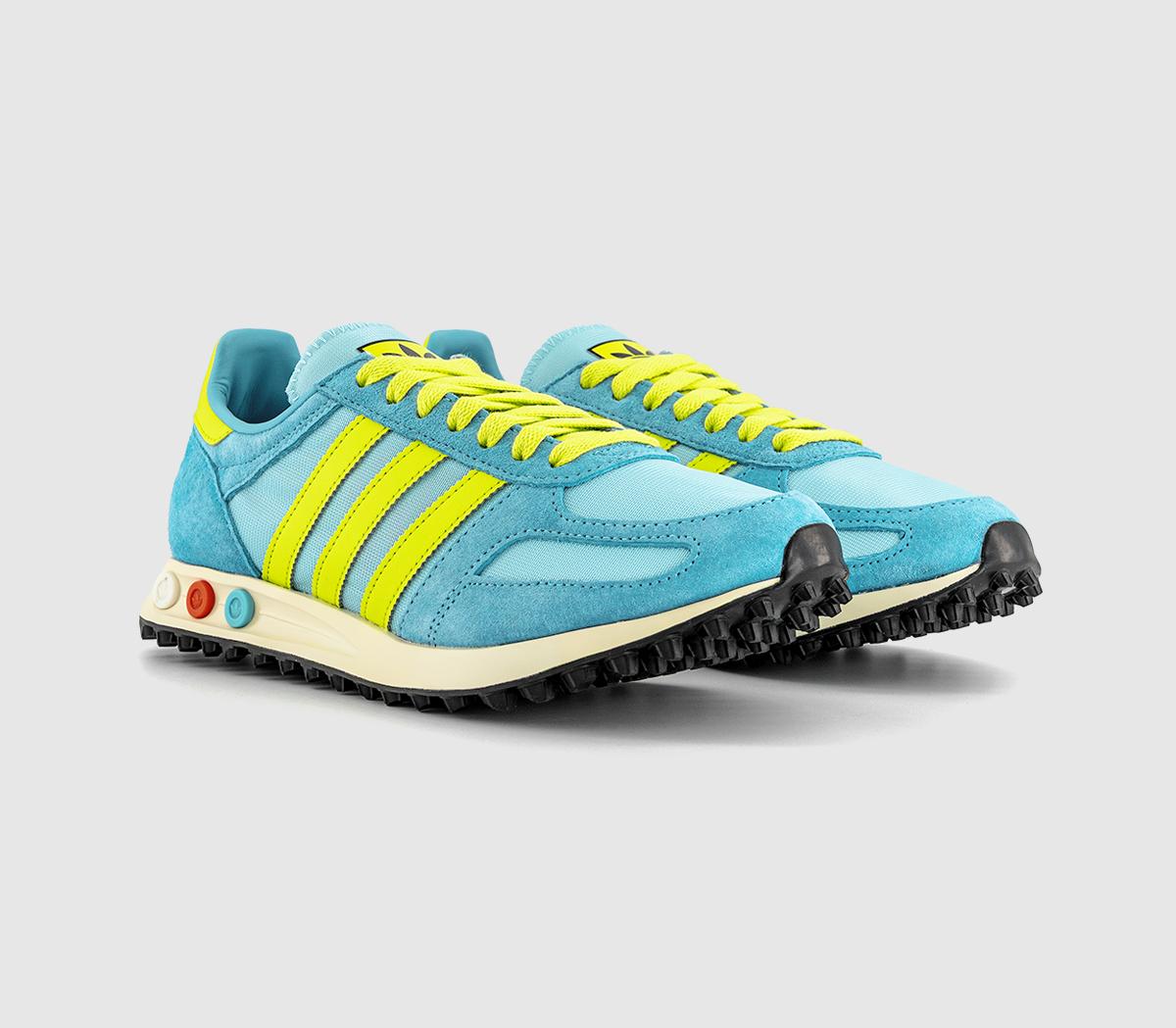 adidasLA Trainers OGPreloved Blue Semi Solar Yellow Icey Blue
