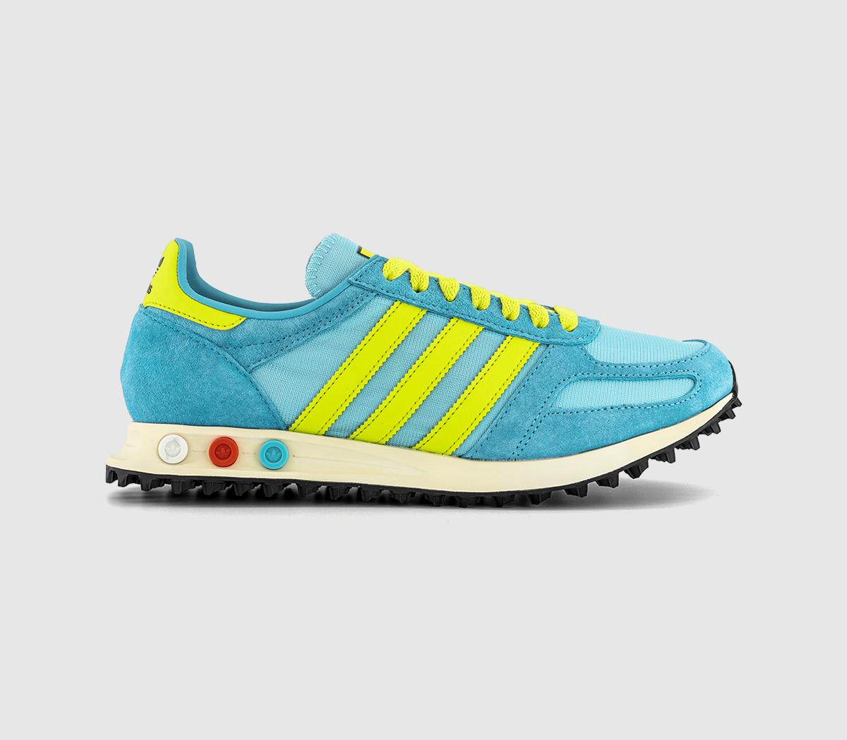 adidasLA Trainers OGPreloved Blue Semi Solar Yellow Icey Blue